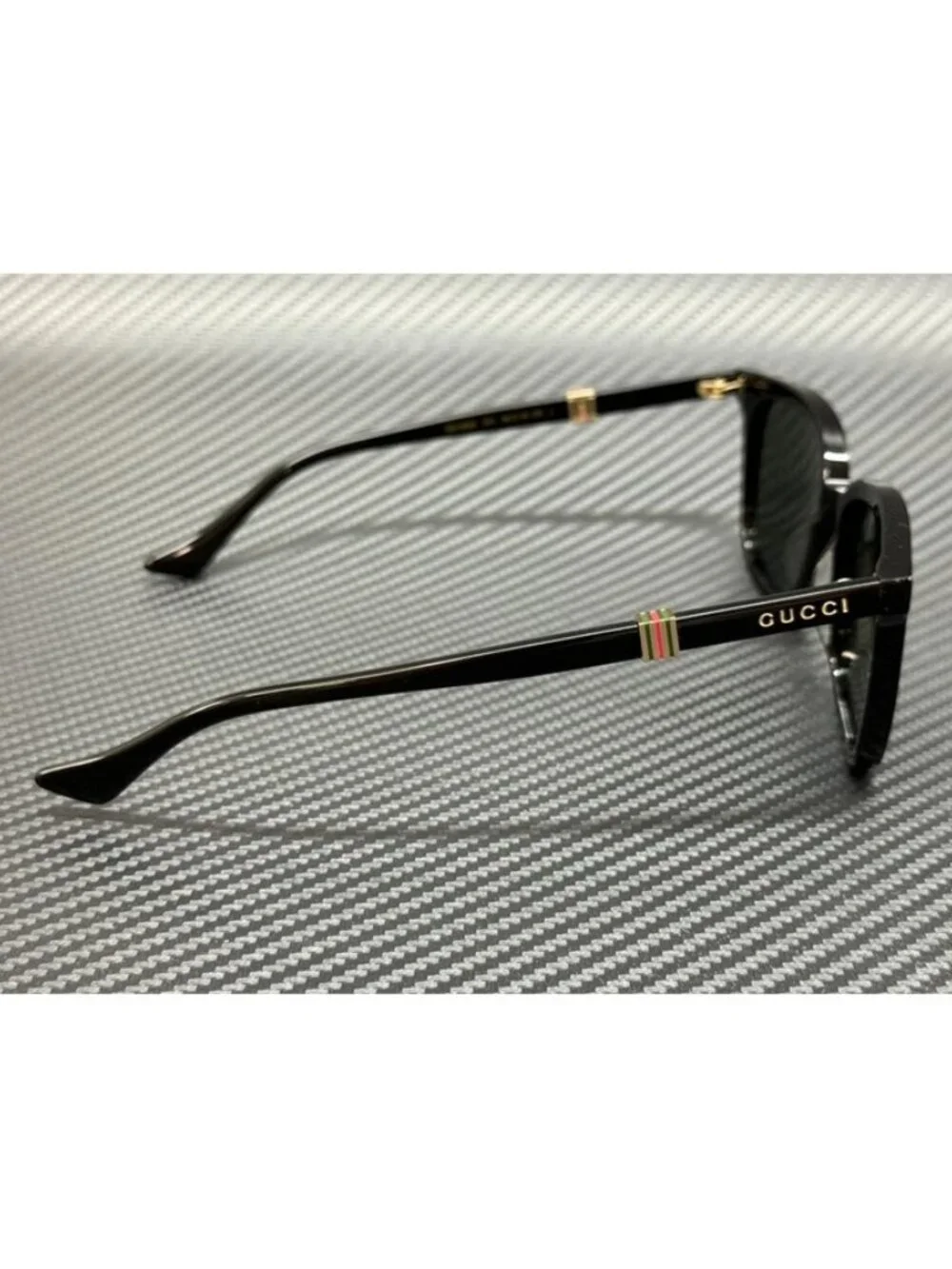 New Gucci Men Black Sunglasses 54-18-145